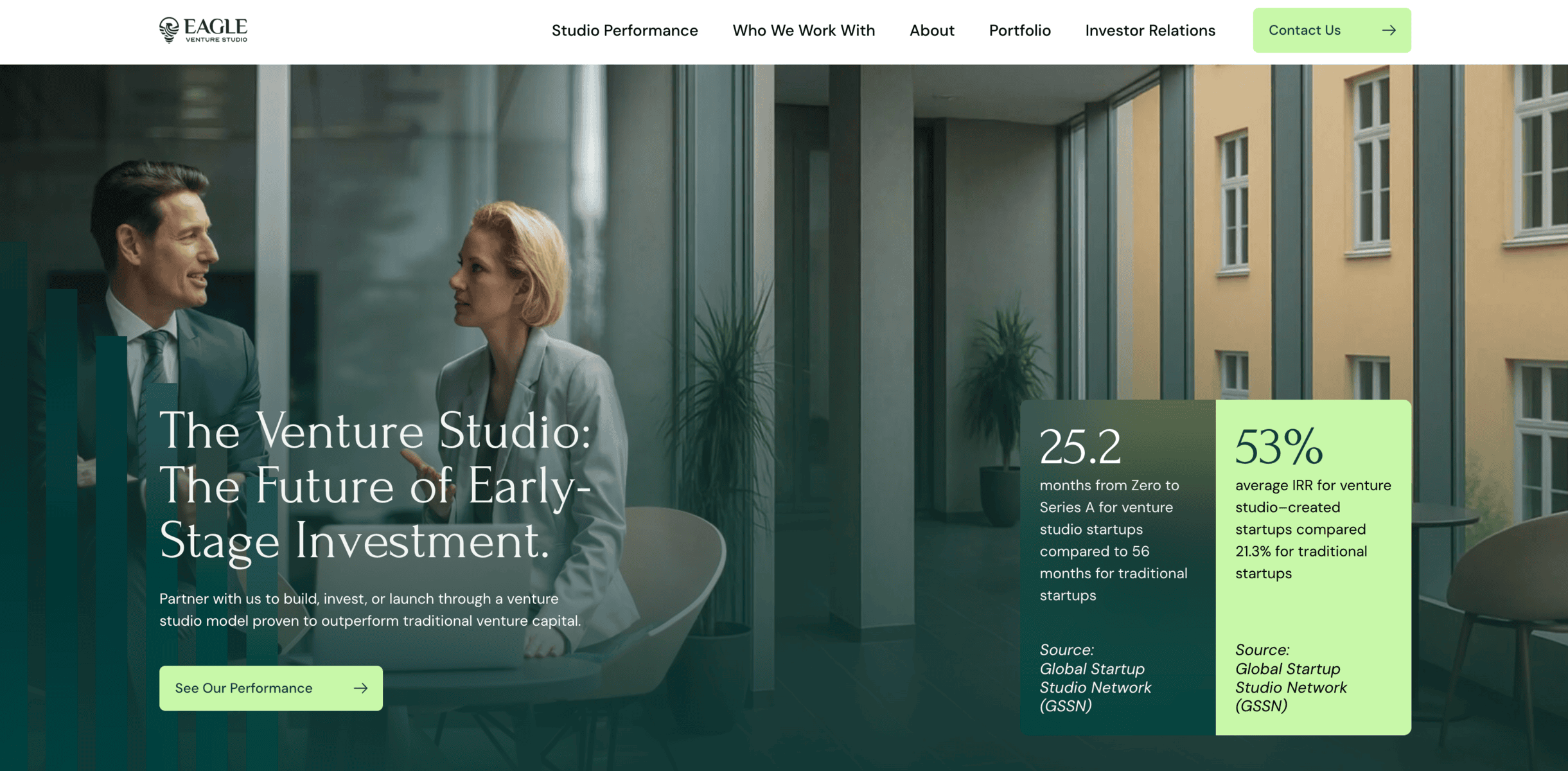 Business team discussing startup strategies in modern office setting.